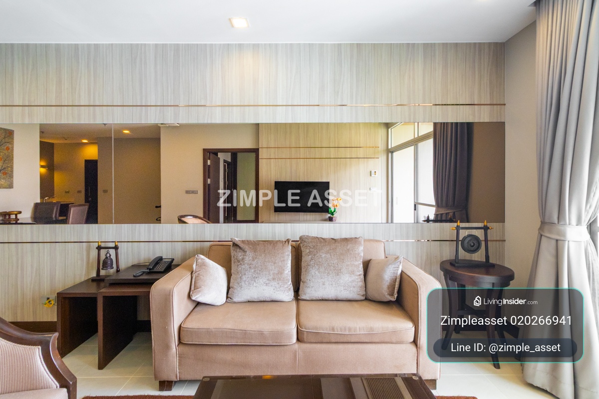 Line ID: @zimple_asset  เรสซิเดนท์หรูใจกลางอโศก ฟลูเฟอร์นิทพร้อมบริการทำความสะอาด สามารถเลี้ยงสัตว์ได้ เดินทางสะดวกใกล้BTSและMRT – รูปที่ 2