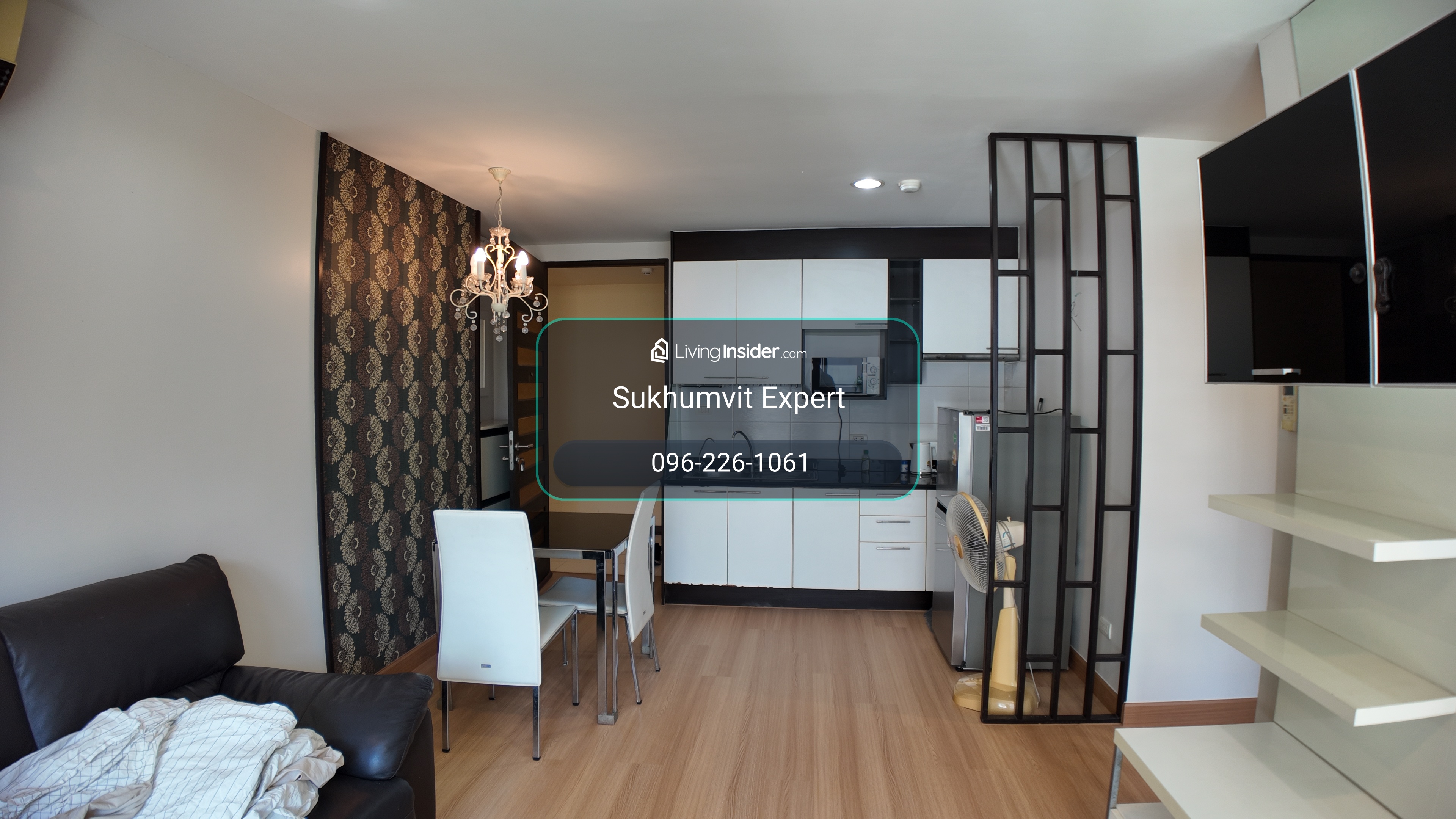 ให้เช่า the amethyst  39  (1 ห้องนอน 1 ห้องน้ำ  46.10 ตรม) – รูปที่ 2