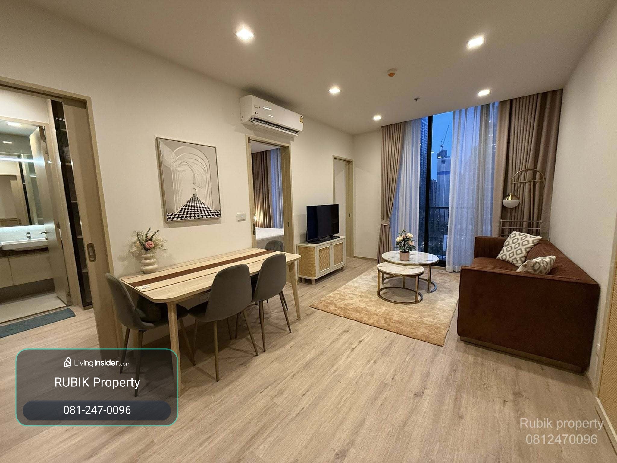 🏙️✨ For Rent | Noble State 39 ✨🏙️ คอนโดหรูใจกลางพร้อมพงษ์ ห้องมุมขนาดใหญ่ แต่ง Modern Classic พร้อมเข้าอยู่ 🌿 RB1988 – รูปที่ 3