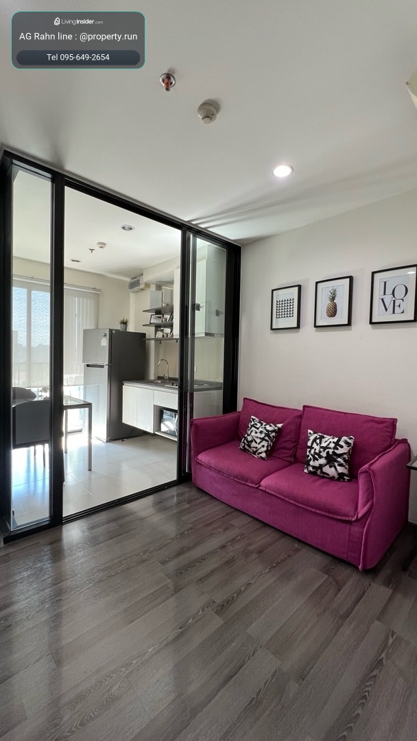 For Rent The Base Park West  garden View 1 bedroom 14,000  Baht Tel 095 878 5645  – รูปที่ 3