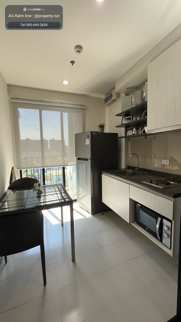 For Rent The Base Park West  garden View 1 bedroom 14,000  Baht Tel 095 878 5645  – รูปที่ 4