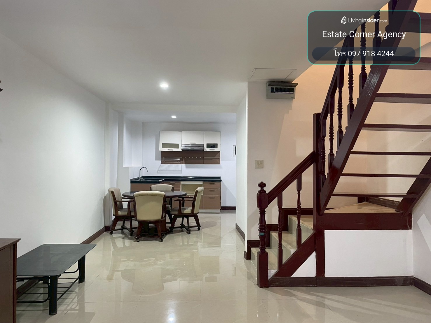 96740 - ให้เช่า ทาวน์เฮ้าส์ 2ชั้น ในห้วยขวาง ซอย สิทธิปัญญา ทำเลดี พร้อมอยู่ – รูปที่ 3