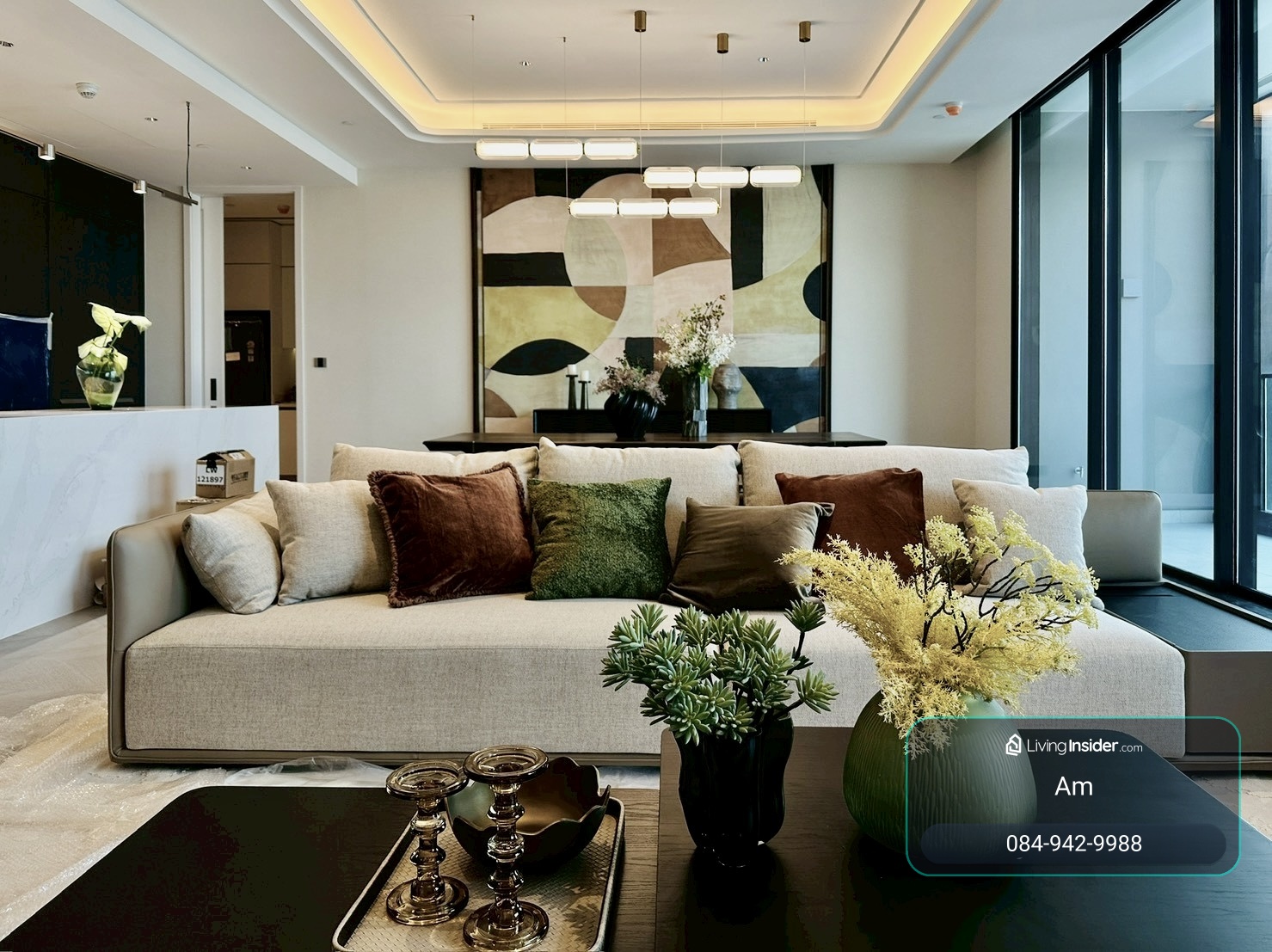 One89: 3bed 3.5bath + maidroom 218sqm. 3X Fl 480,000/mth Am: 0656199198 – รูปที่ 3