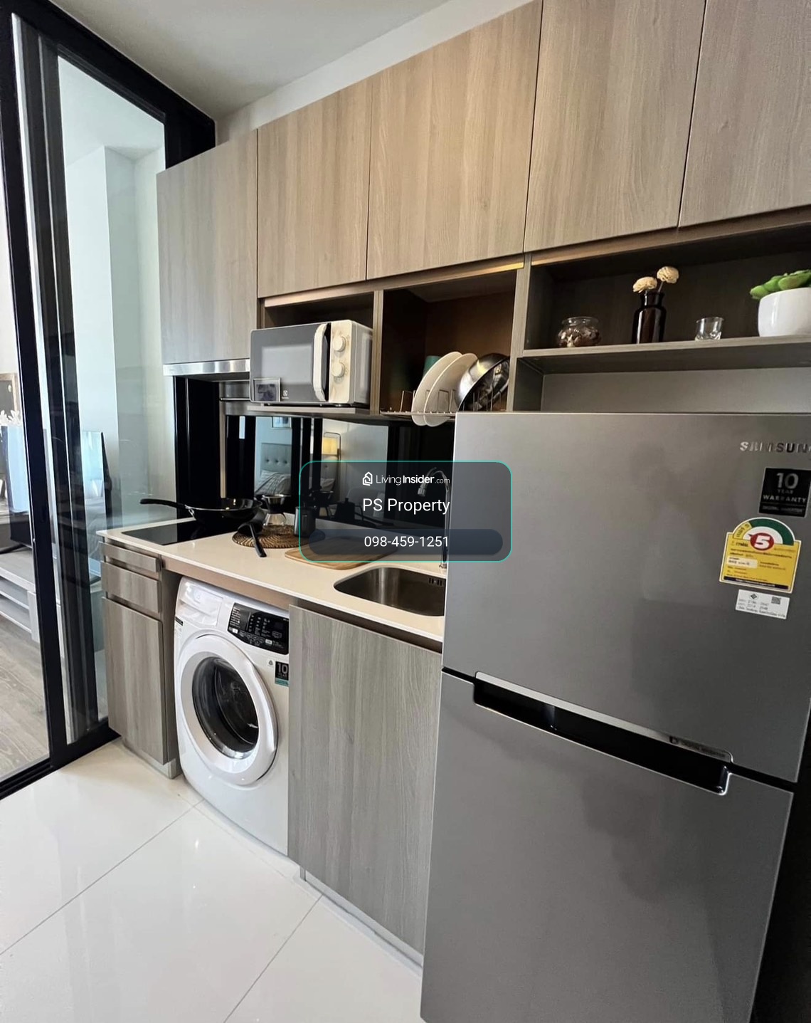 ขายด่วน ✨ Knightsbridge Prime Onnut ✨ เฟอร์นิเจอร์ และ เครื่องใช้ไฟฟ้าครบ ใกล้ BTS อ่อนนุช – รูปที่ 4