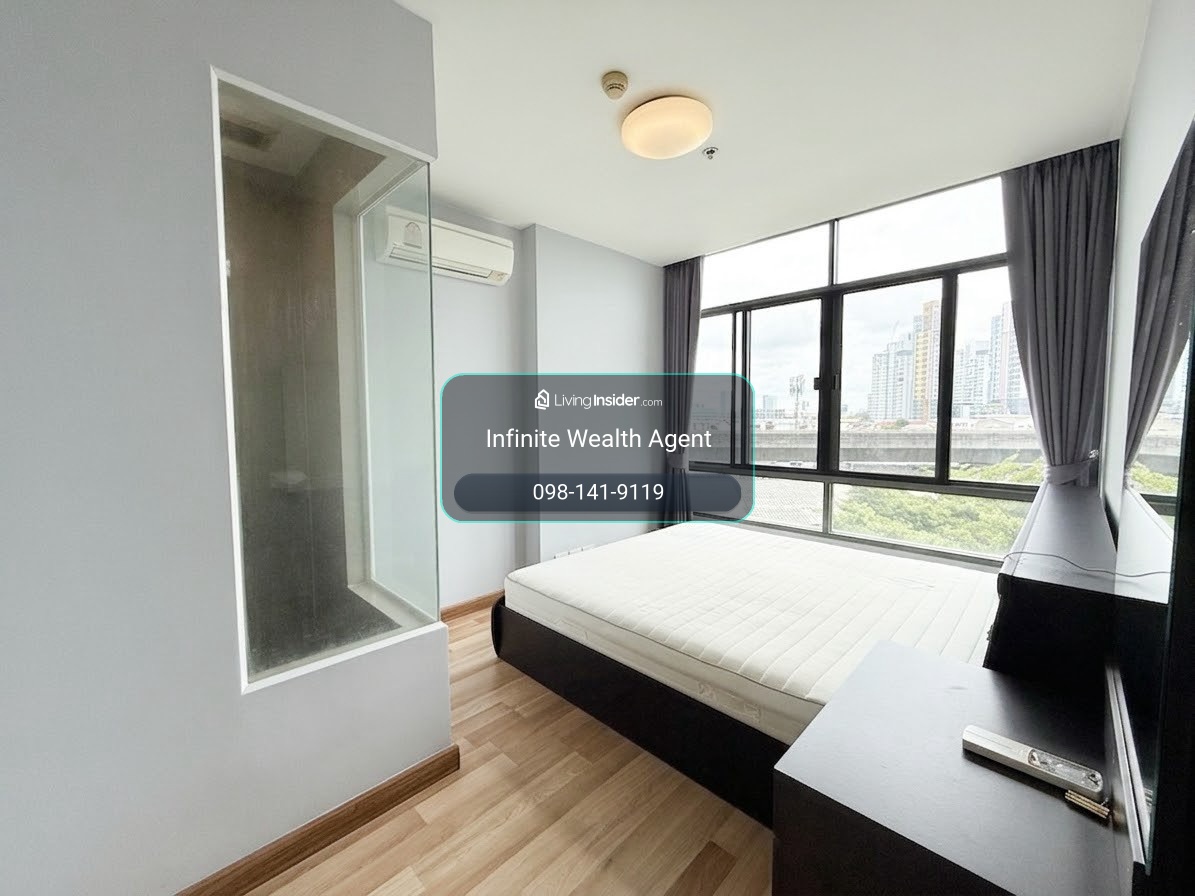 Cozy Minimal แสงดี 🌤️ • Ideo Blucove Sukhumvit 1นอน 35ตร.ม. • 13,500/ด. • โดยเซลล์ประจำโครงการ นัดชมห้องฟรี จองเลย! 🚆 – รูปที่ 2