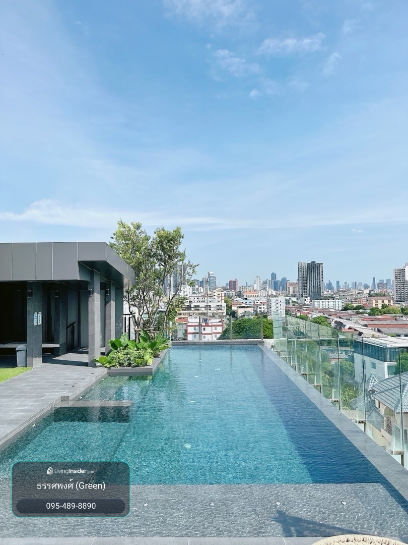 𝐓𝐇𝐄 𝐌𝐎𝐌𝐄𝐍𝐓 Ratchada 𝟏𝟗 Condo, free down payment 𝐎 baht, cheap installments 𝟔,𝟕𝟎𝟎/month, new room, first hand, ready to move in. – รูปที่ 3