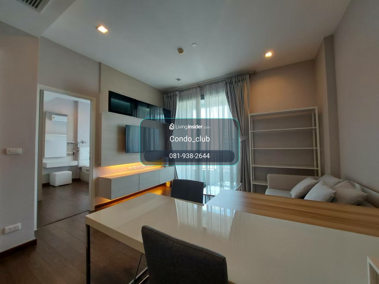 ขาย/เช่า 30K  Q Asoke 1B ห้องใหญ่  ชั้นสูง วิวสวย – รูปที่ 4