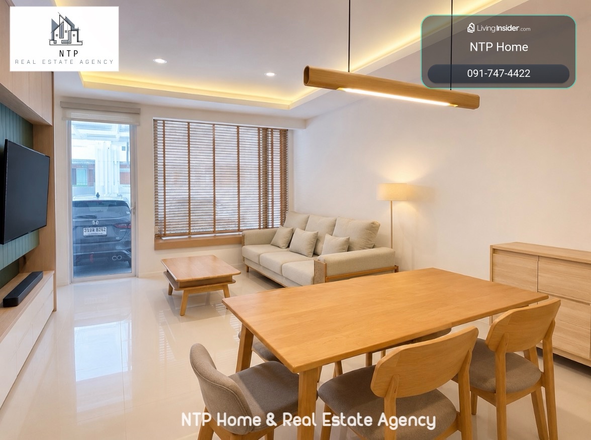 For rent| ให้เช่า ทาวน์โฮม 3 ห้องนอน 2 ห้องน้ำ ใกล้ Mega Bangna #เลี้ยงสัตว์ได้ 🐶🐱📍หมู่บ้าน Nora Bangna  – รูปที่ 4