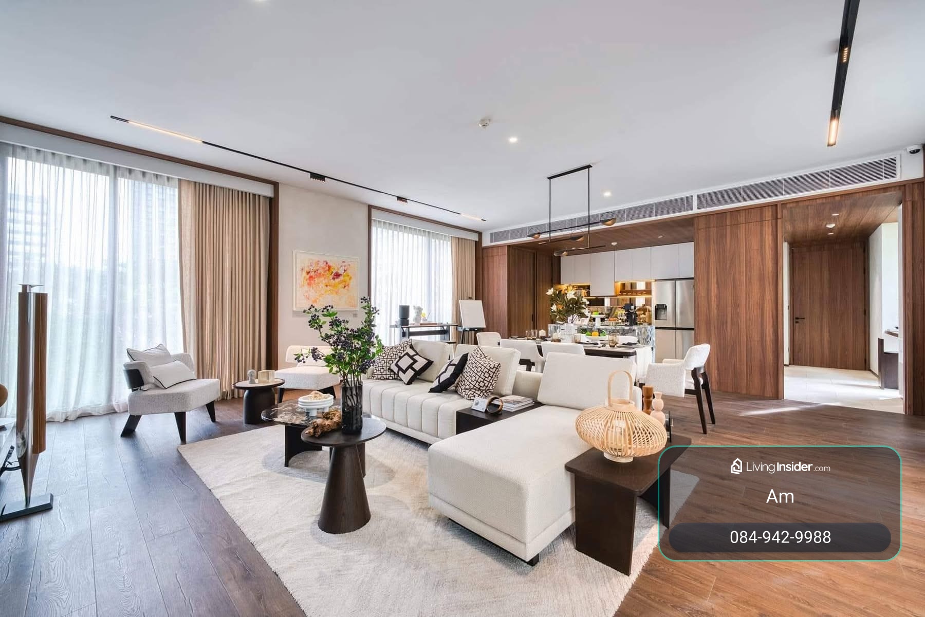 Romm Convent: 2bed 2bath + powder room 128.72 sqm. Sky Villa 36,480,000 Am: 0656199198 – รูปที่ 3