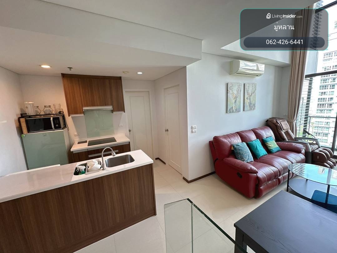 ให้เช่าคอนโด Villa Asoke คอนโดแต่งครบพร้อมเข้าอยู่ใกล้รถไฟฟ้าMRTเพชรบุรี!! – รูปที่ 3