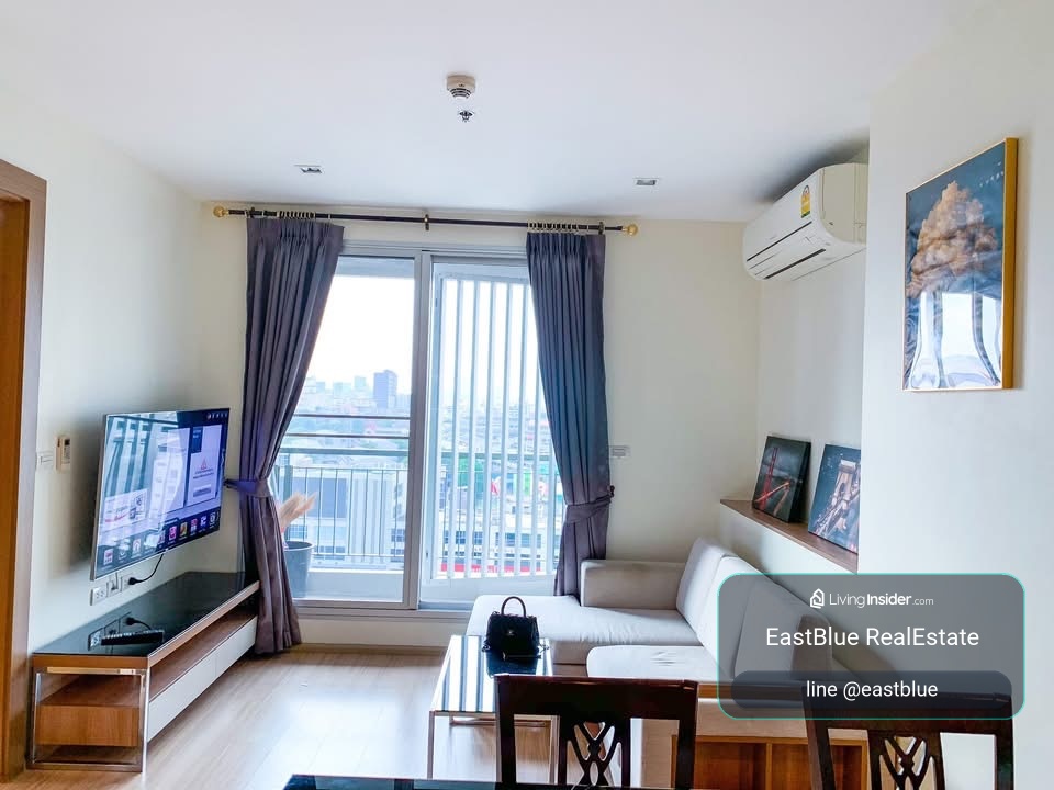 ให้เช่า RHYTHM Ratchada-Huaikhwang 1 นอน 45 ตร.ม. ใกล้ MRT ห้วยขวาง 21,000/เดือน 0642748883 – รูปที่ 2