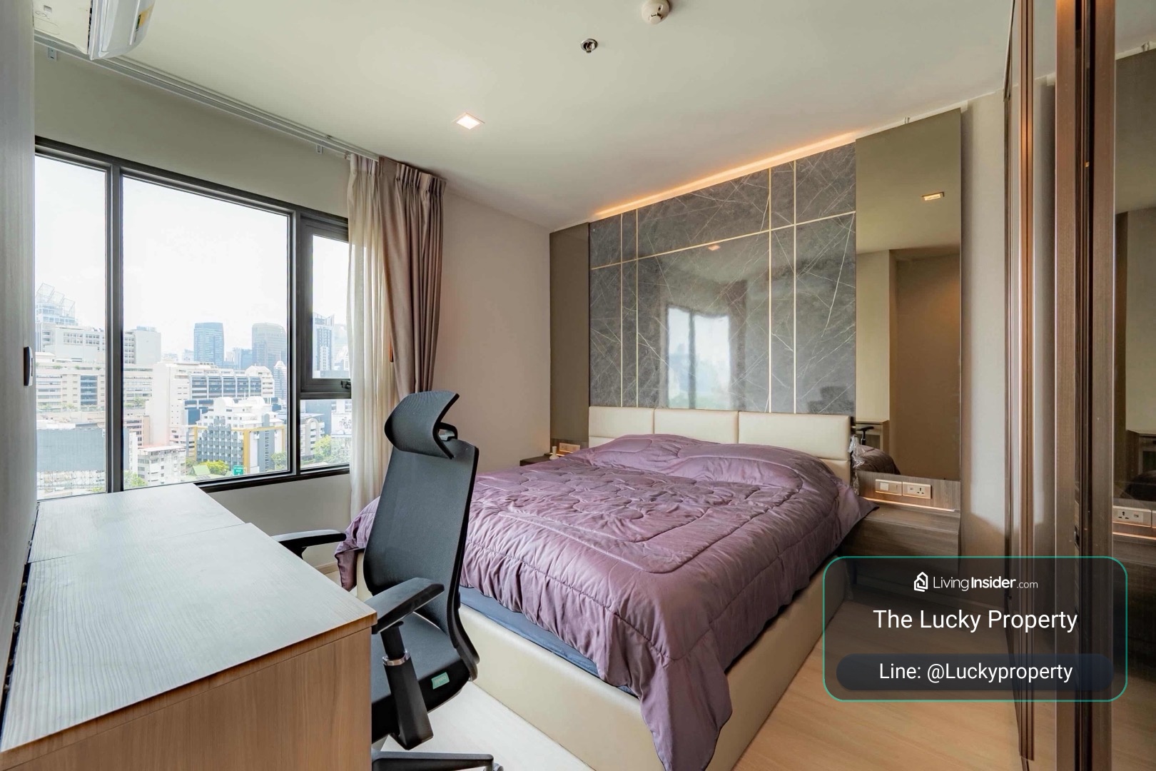 LHC-0375 ขาย Life one wireless ห้องสวย
 🛌 2ห้องนอน 45ตร.ม.  – รูปที่ 3