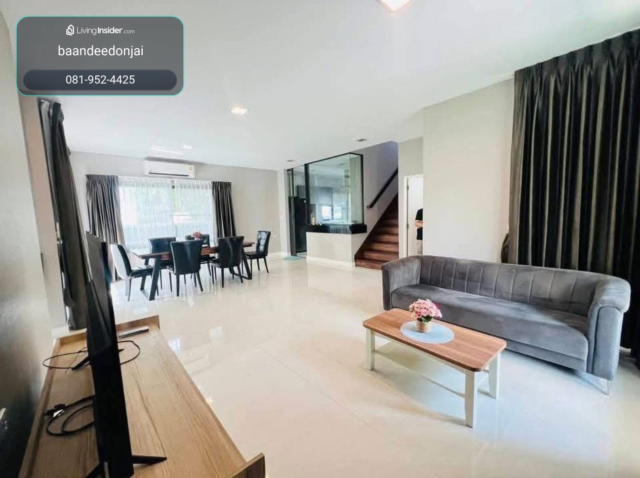 ให้เช่าบ้านเดี่ยว มัณฑนา ศรีนครินทร์-บางนา (83 ตร.ว.) 4 นอน 4 น้ำ ใกล้ทางด่วน – รูปที่ 4