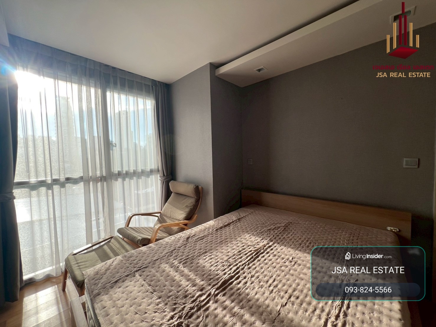  ✨ For Rent: Via Botani Condo ✨  💰 Only 23,000 THB/month  – รูปที่ 3