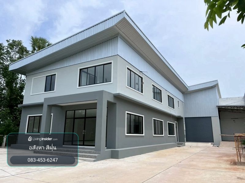 home office + โกดังสินค้า รีโนเวทใหม่พร้อมเข้าอยู่ เนื้อที่ 2 ไร่ 1 งาน 28 ตร.ว. พื้นที่สีชมพู ตำบลงิ้วลาย อำเภอนครชัยศรี นครปฐม – รูปที่ 2