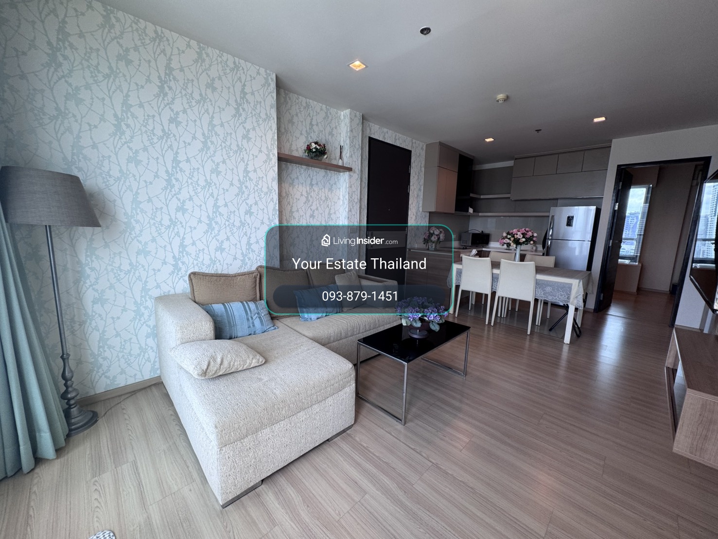 Rhythm Sathorn, 2 Bedroom, River View, ใกล้ bts สะพานตากสิน ว่างพร้อมให้เช่าครับ – รูปที่ 3