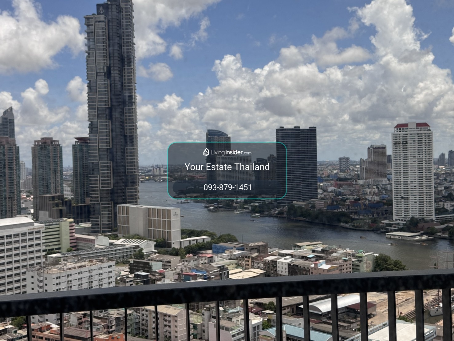 Rhythm Sathorn, 2 Bedroom, River View, ใกล้ bts สะพานตากสิน ว่างพร้อมให้เช่าครับ – รูปที่ 4