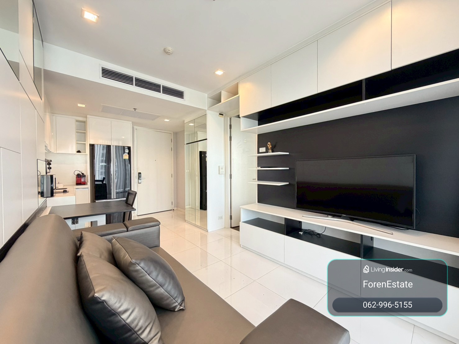 Condo for rent in the central business district, near Bts Chong Nonsi | NARA 9 | 1 bedroom, size 42 sq m., convenient travel to Silom or Rama 3. – รูปที่ 3