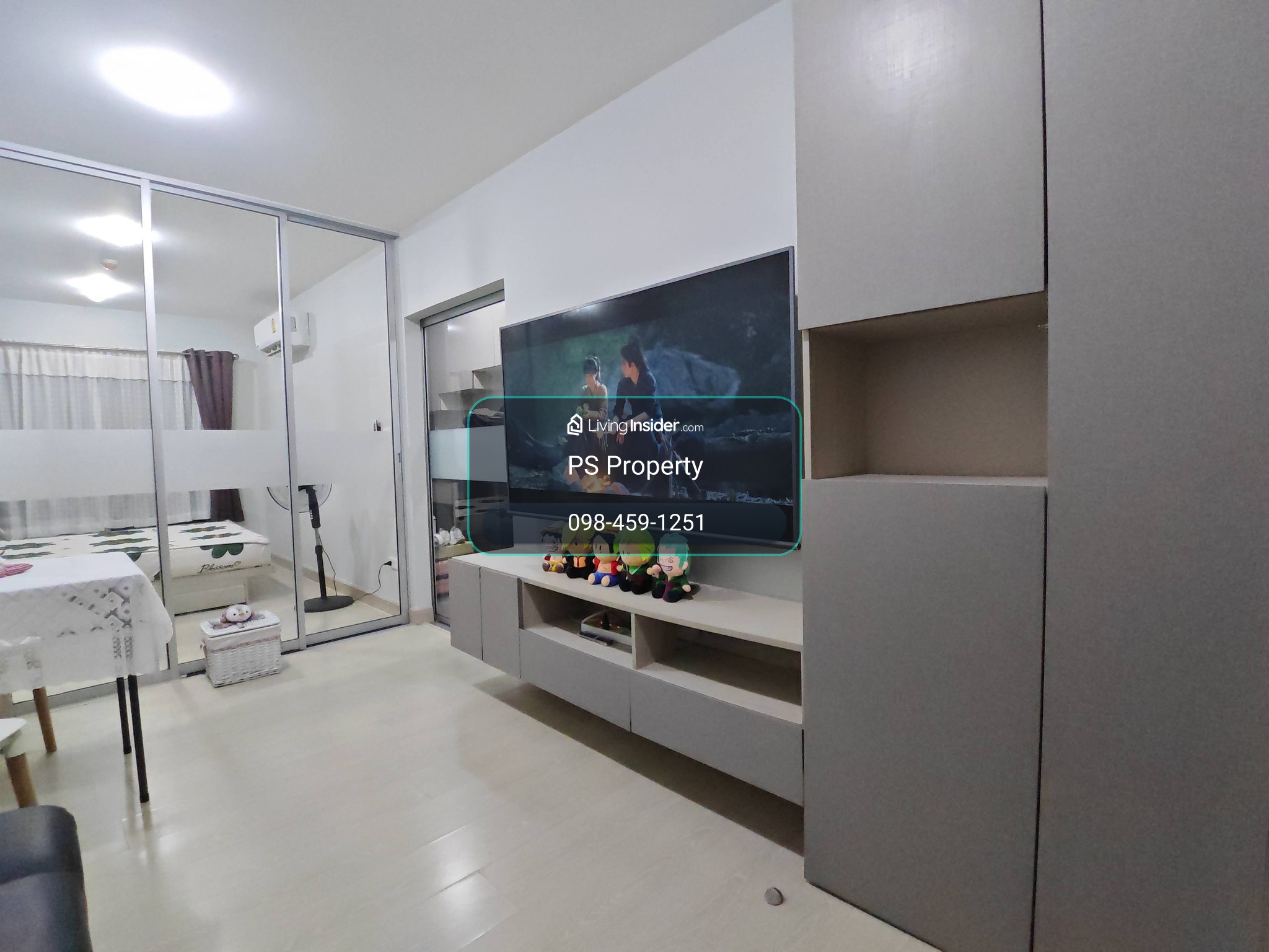 ให้เช่า 📍 Niche id Sukhumvit 113 📍 เฟอร์นิเจอร์ และ เครื่องใช้ไฟฟ้าครบ ใกล้ BTS สำโรง – รูปที่ 4