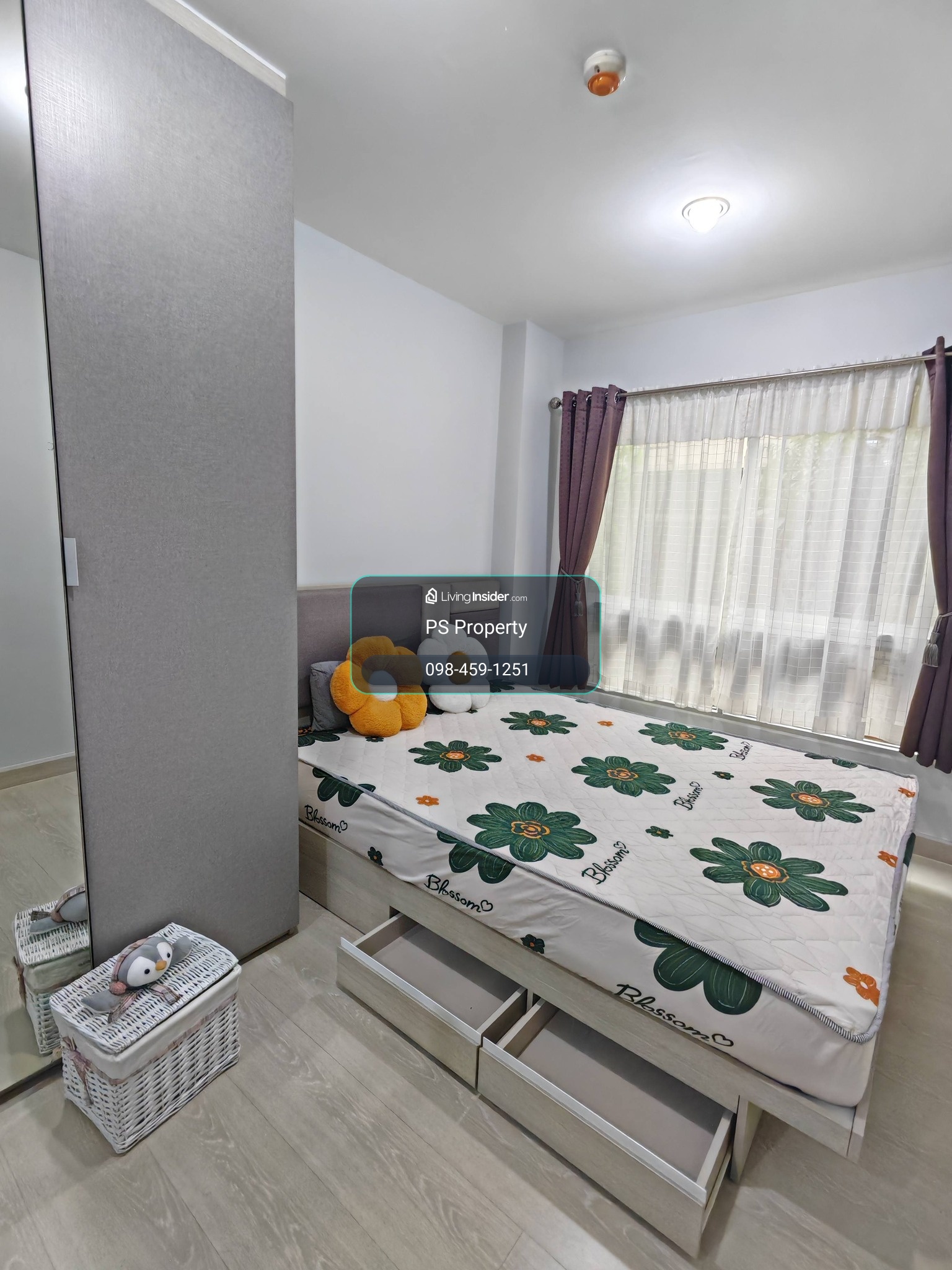 ให้เช่า 📍 Niche id Sukhumvit 113 📍 เฟอร์นิเจอร์ และ เครื่องใช้ไฟฟ้าครบ ใกล้ BTS สำโรง – รูปที่ 2