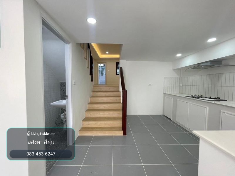 ขายทาวน์โฮม 3 ชั้น เล่นระดับ หมู่บ้านแสงอรุณนิเวศน์ 3 ซอยติวานนท์ 43  ใกล้สถานีรถไฟฟ้าสามัคคี เนื้อที่ 29 ตารางวา 4 ห้องนอน ตำบลท่าทราย อำเภอเมืองนนทบุรี จังหวัดนนทบุรี – รูปที่ 4