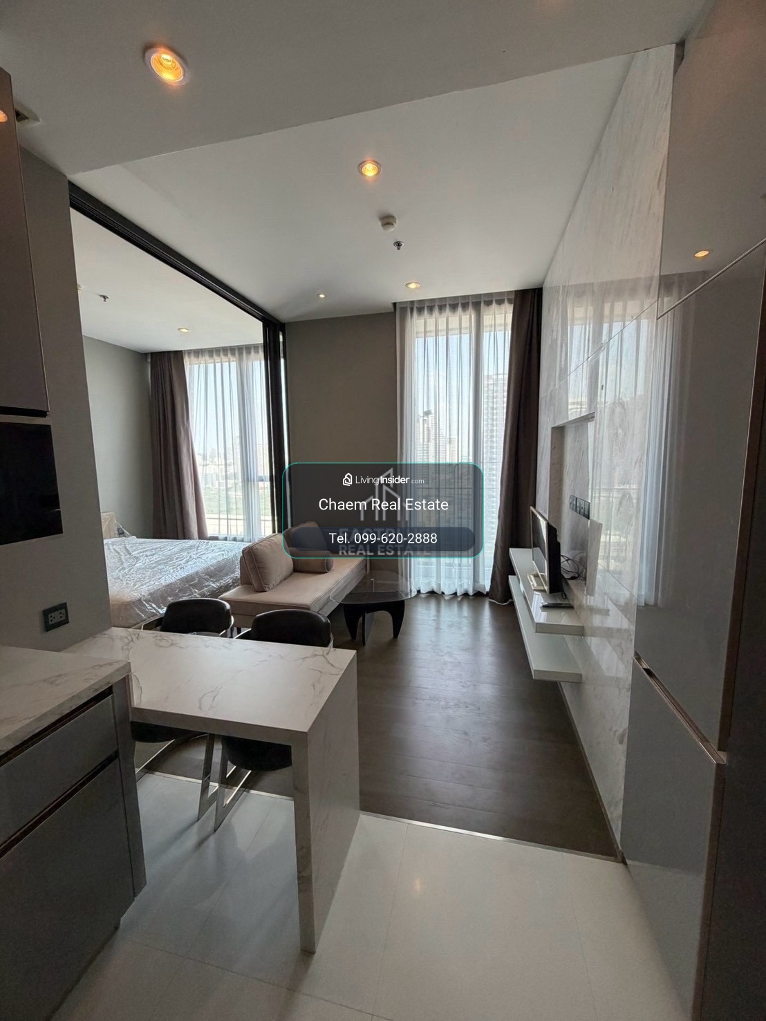 Urgent For Rent/ Condo THE ESSE at SINGHA COMPLEX “Ready to move” | newly renovated | k.chaem 099-620-2888 – รูปที่ 3