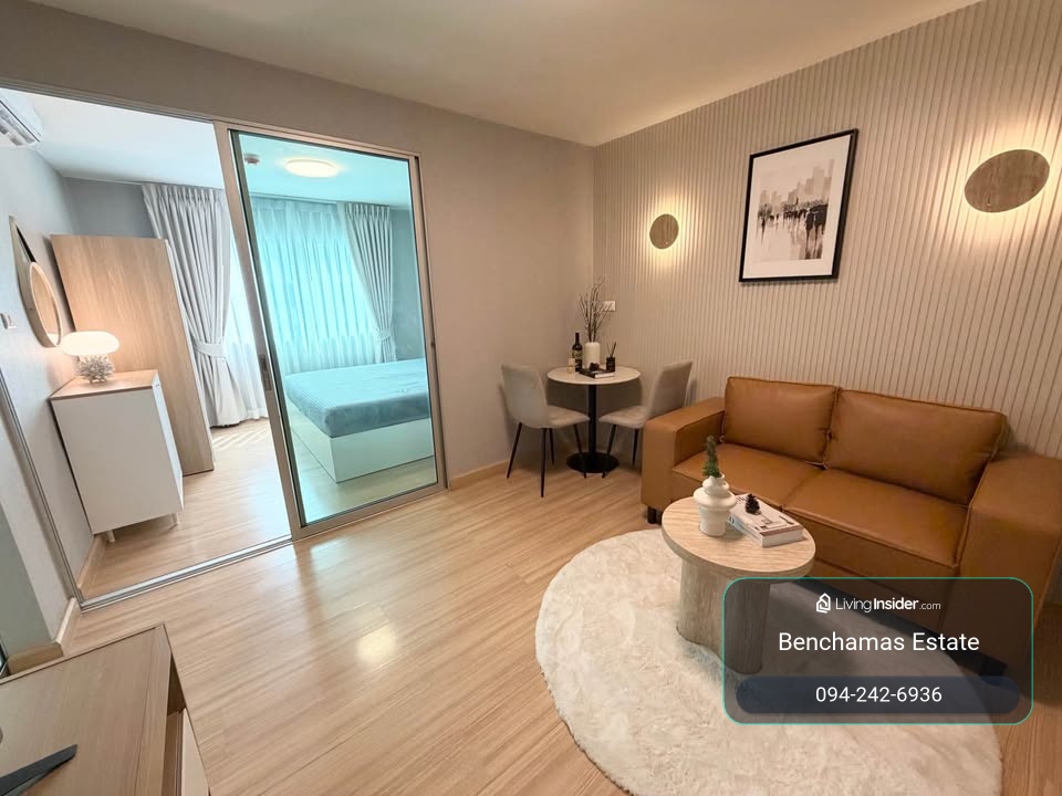 🔥ขายด่วน คอนโด Smart Condo Watcharapol สมาร์ท คอนโด วัชรพล  ✅ ทำเลดีติดถนนใหญ่ ใกล้รถไฟฟ้าและทางด่วน ตกแต่งใหม่เอี่ยม พร้อมเข้าอยู่✨ – รูปที่ 4
