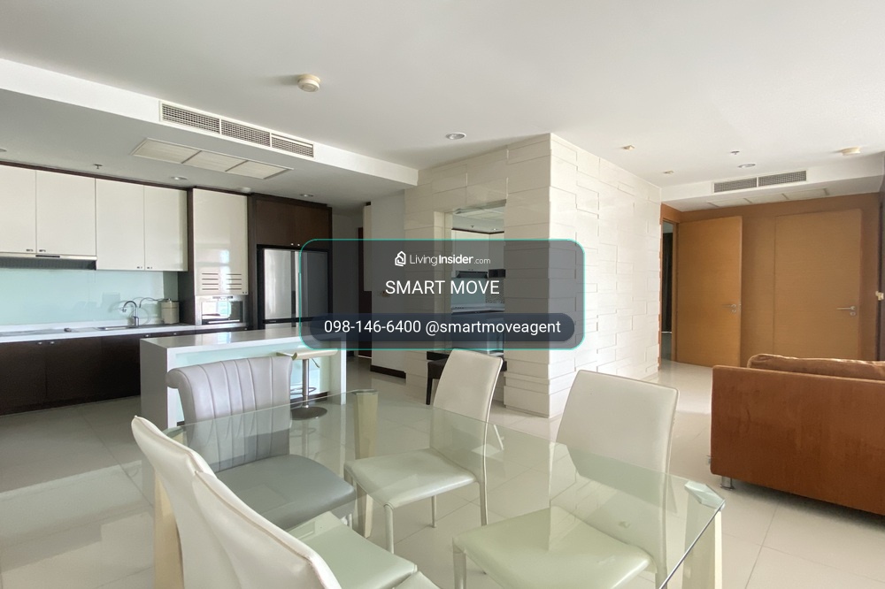 🔥 ขายด่วน !! 🔥 Chatrium Riverside Condominium, 2 ห้องนอน, 2 ห้องน้ำ, ชั้นสูง 19++, ห้องนั่งเล่นกว้าง, ระเบียงกว้าง !! Code C20260500023 แต่งครบ, ราคาพิเศษ!!📣📣 – รูปที่ 3
