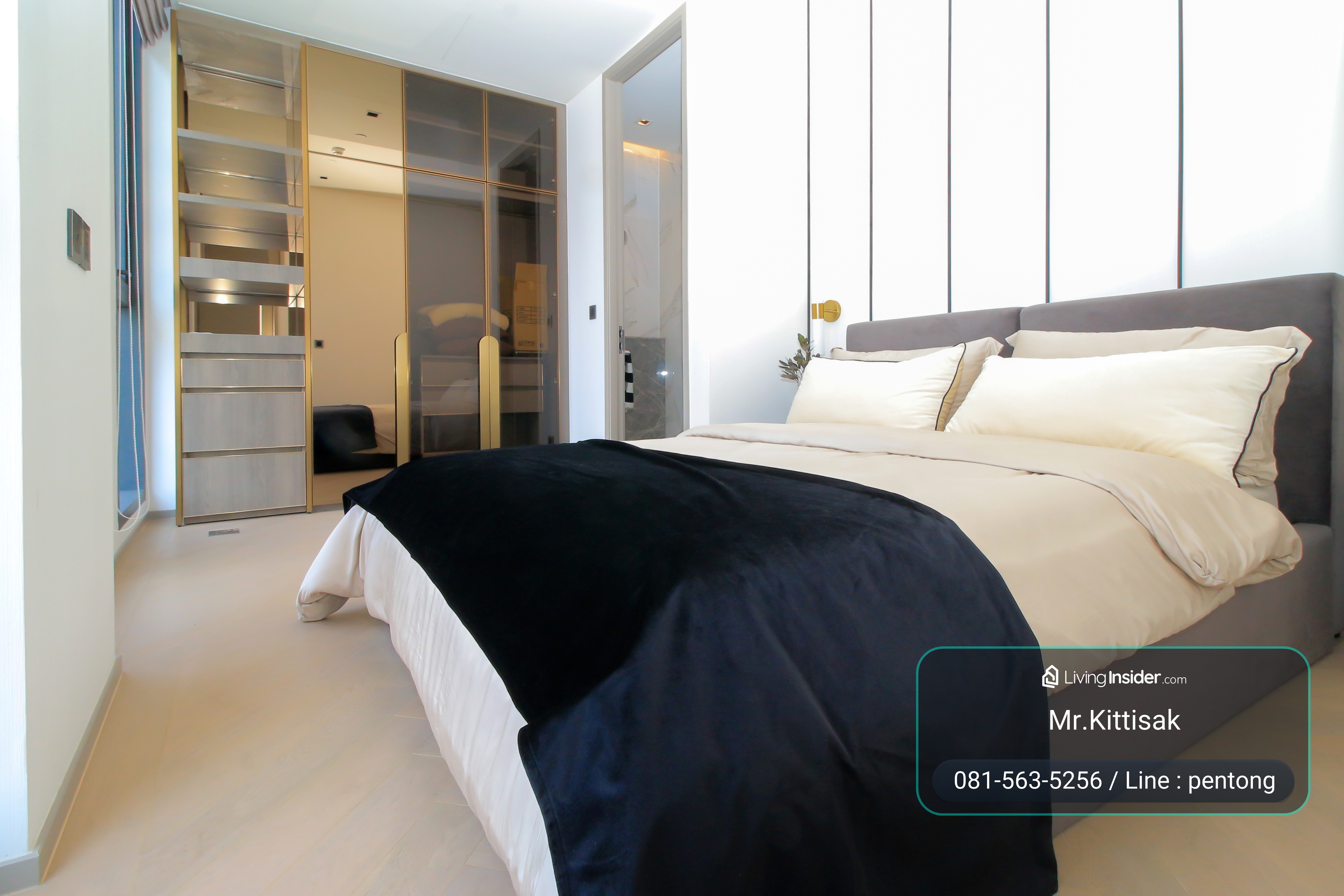 ปล่อยเช่า The Reserve Sathorn ตกแต่งพร้อมอยู่ 2 ห้องนอน  เช่า 125,000 บาท / สัญญา 1 ปี – รูปที่ 4