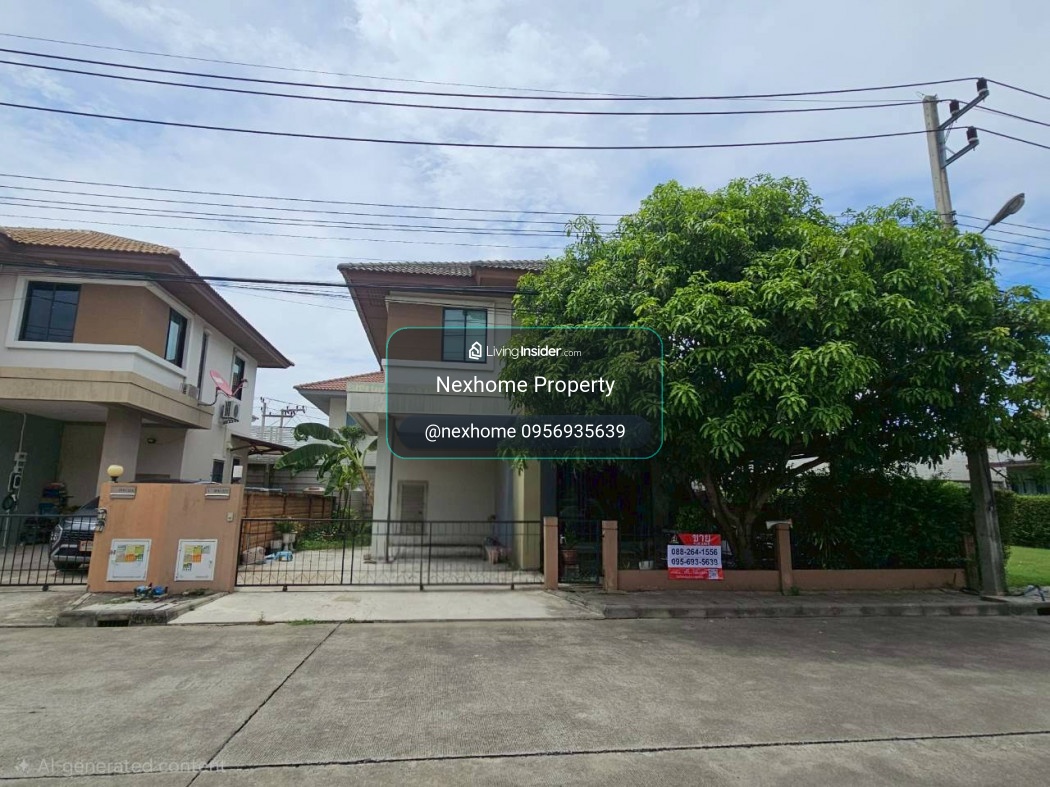 ขาย บ้านเดี่ยว หลังมุม ติดสนามหญ้า Habitia Ratchapruek 130 ตรม 50 ตรว ร่มรื่น น่าอยู่ – รูปที่ 3