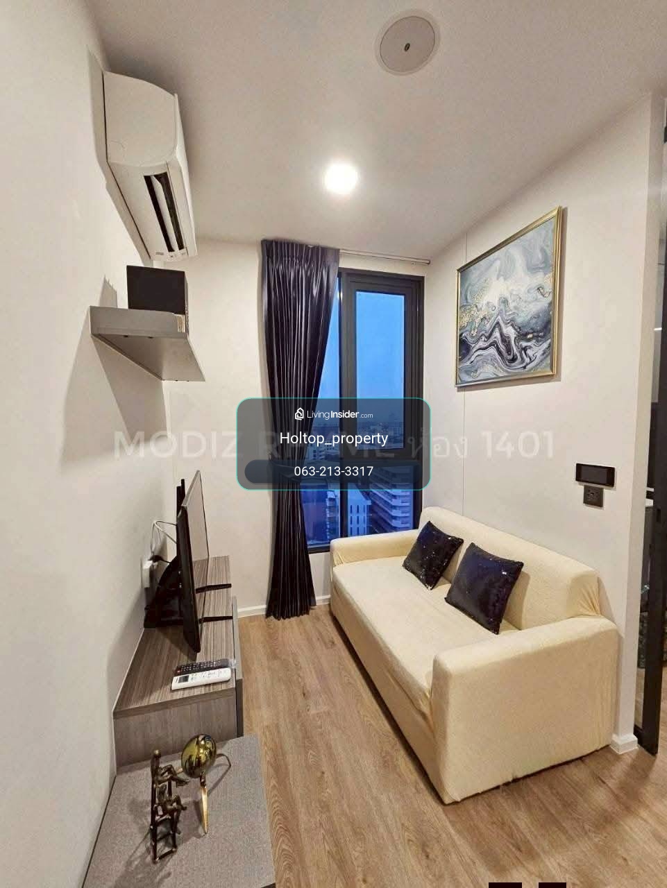 #L466🎉 190569 ให้เช่าคอนโด  โมดิซ ไรห์ม รามคำแหง – รูปที่ 4