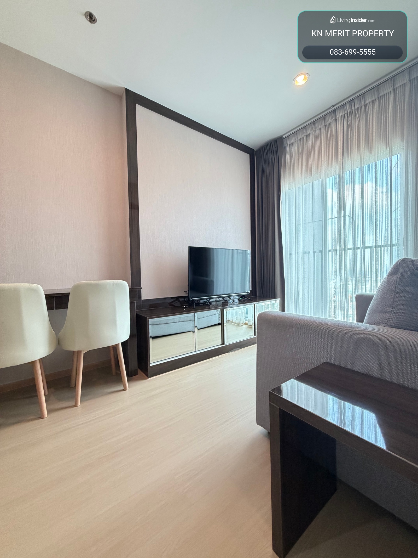 Condo for rent: Noble revolve Ratchada, 1 bedroom, beautiful room, 27 sq m. – รูปที่ 3