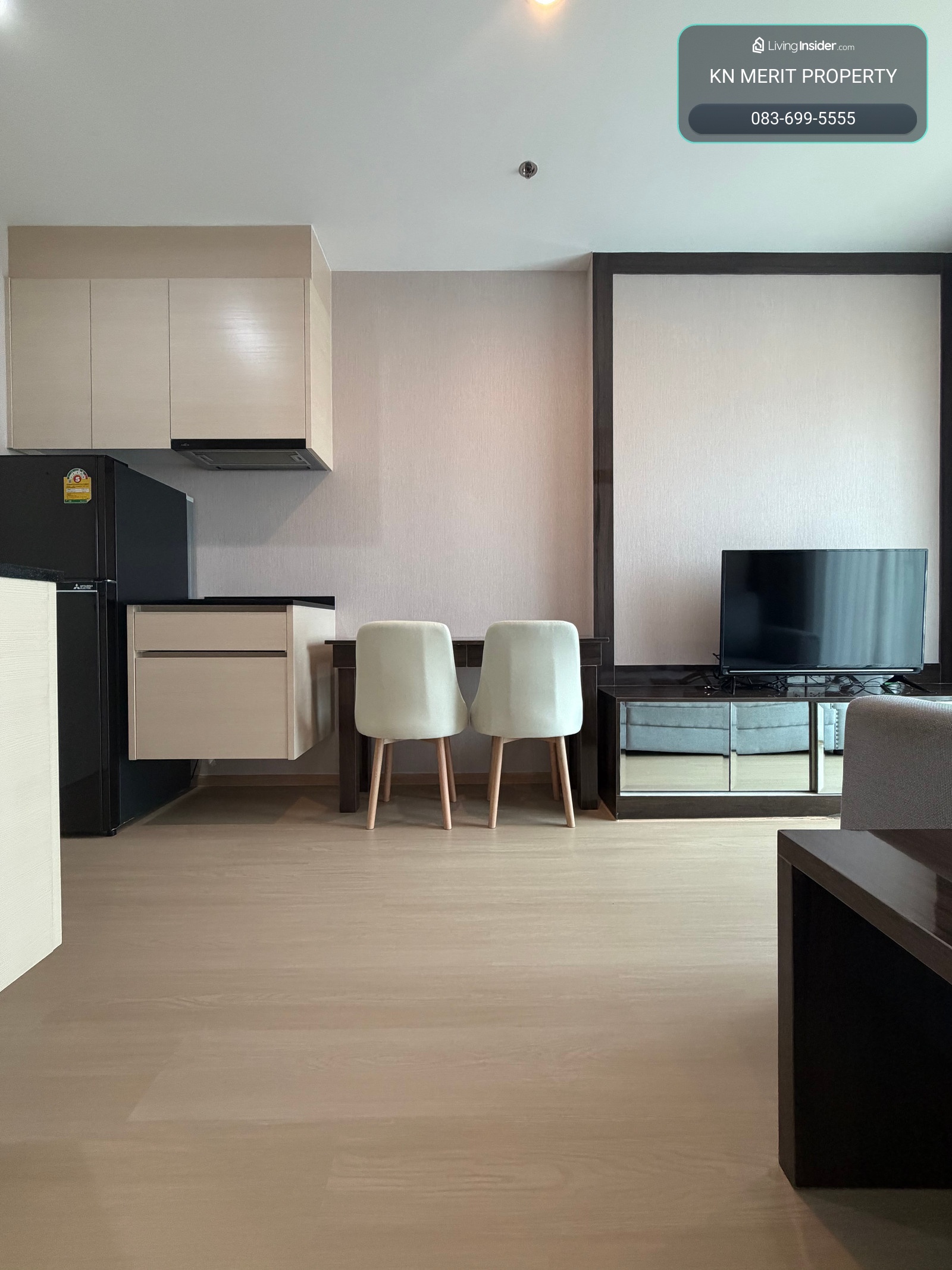 Condo for rent: Noble revolve Ratchada, 1 bedroom, beautiful room, 27 sq m. – รูปที่ 2