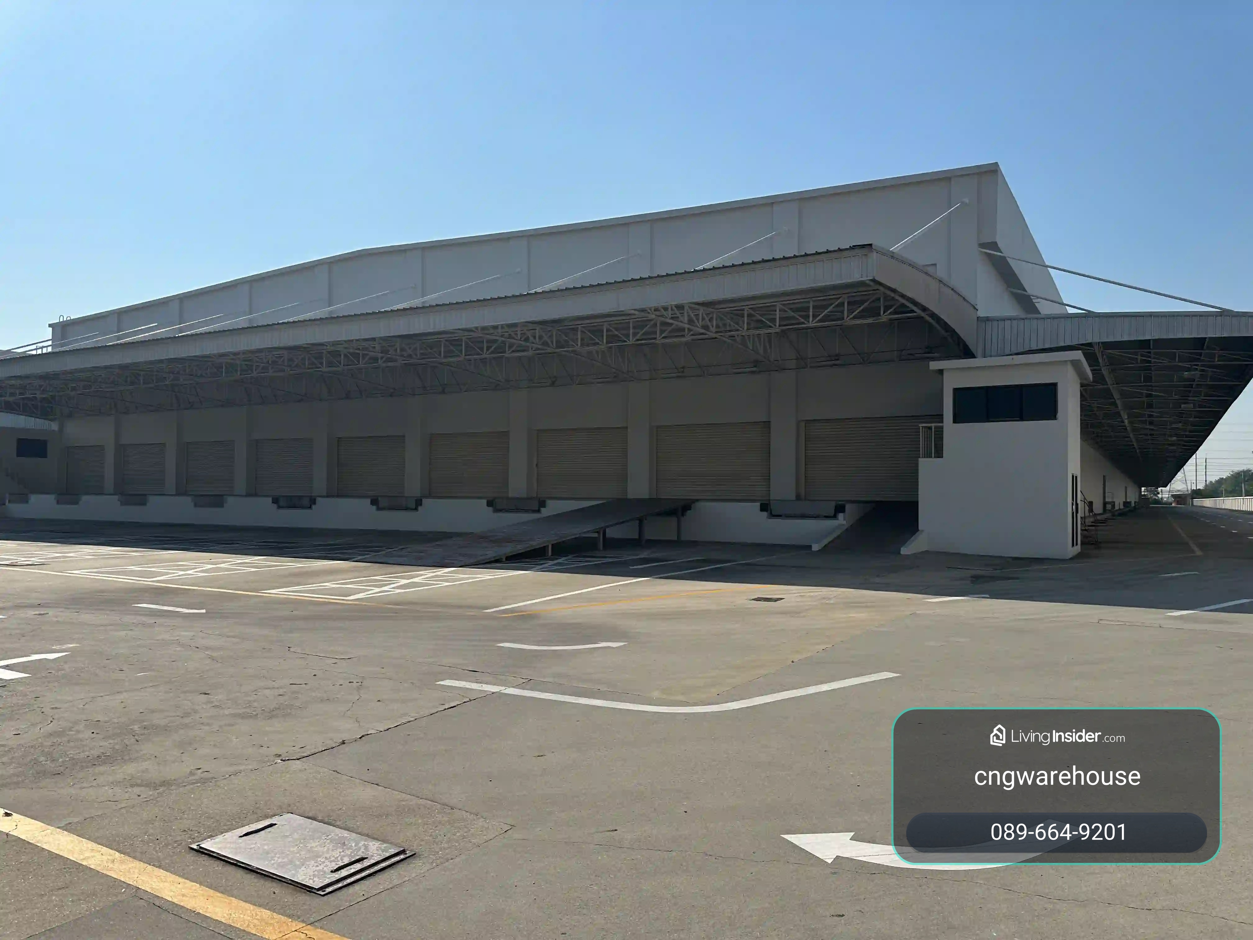 ให้เช่าโกดัง 17,600 ตรม. เทพารักษ์ ใกล้บางนา-ตราด สมุทรปราการ พื้น Epoxy พร้อม Dock Leveler 165บาท/ตรม. Warehouse for rent 17,600 sqm., Theparak, near Bangna-Trad, Samut Prakan, Epoxy floor with Dock Leveler 165 baht/sqm. – รูปที่ 2