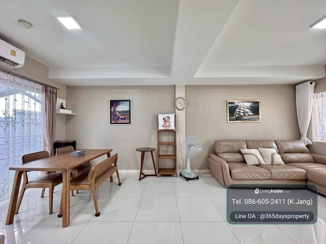 💥ForRent💥3Bed • Indy Bangna-Ramkhamhang2 🏡 Near Mega Bangna‼️ Pet Friendly 🐶 Ready to move in ‼️ Fully Furnished ✨ – รูปที่ 2