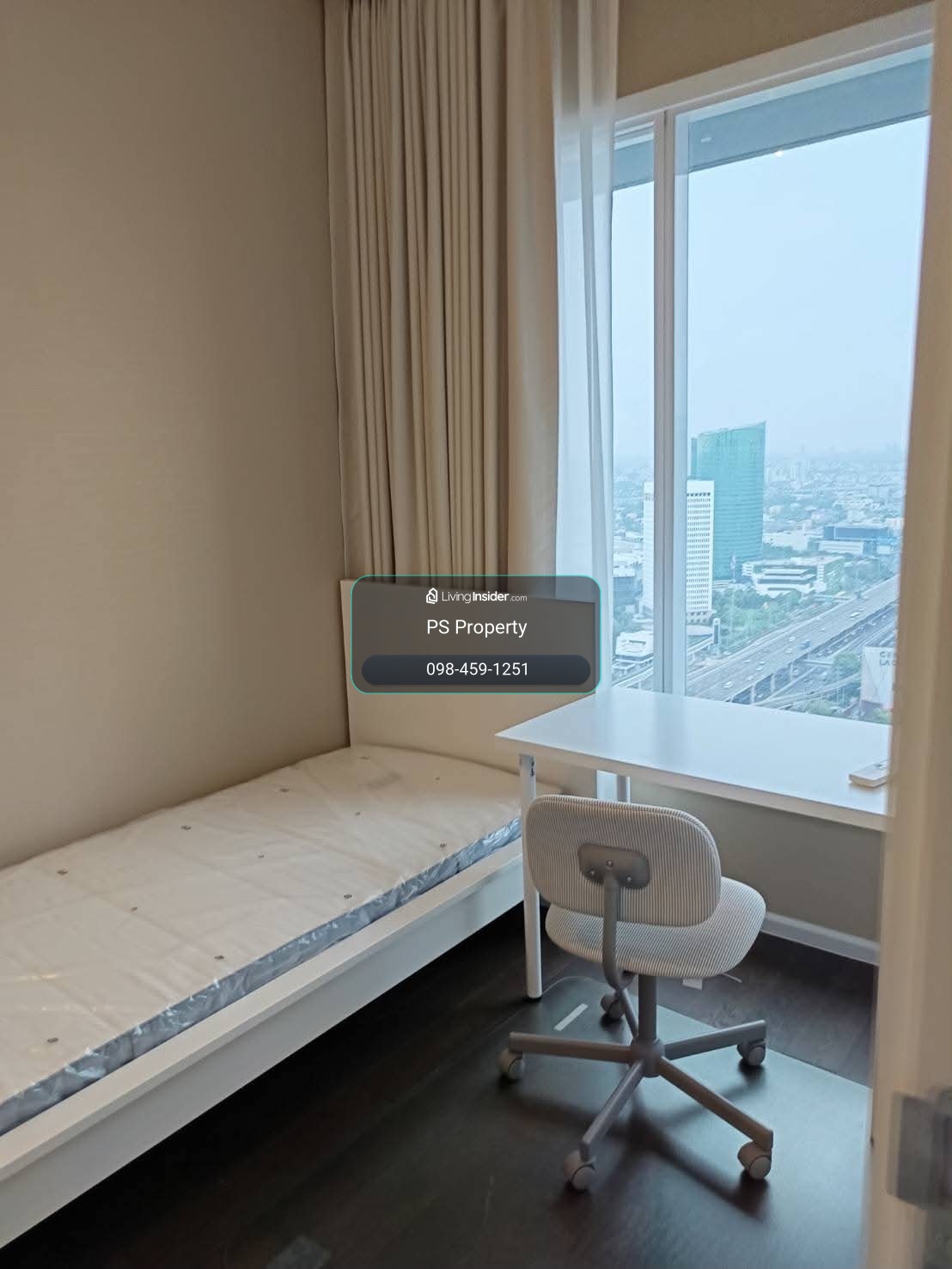 ให้เช่า ✨ The Saint Residences ✨ 2 ห้องนอน 2 ห้องน้ำ เฟอร์นิเจอร์ และ เครื่องใช้ไฟฟ้าครบ ใกล้ BTS ห้าแยกลาดพร้าว – รูปที่ 4