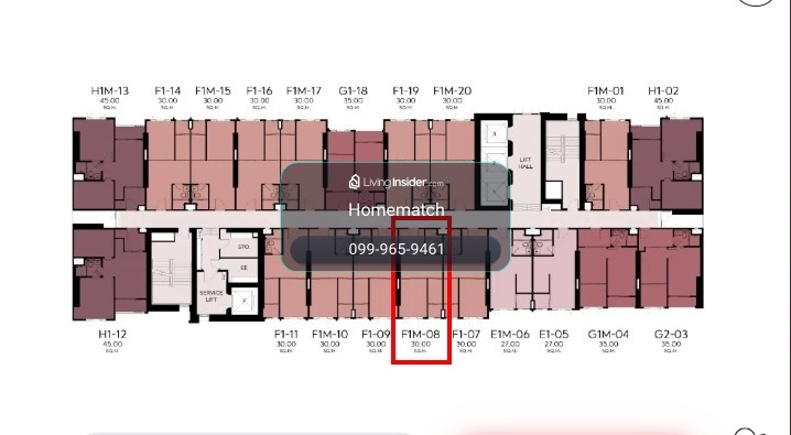 ขายดาวน์ ห้อง Triplex ตะวันออก ชั้นสูง ราคารอบ VVIP FQ Quota ราคาถูกกว่าโครงการ 0999659461 – รูปที่ 2
