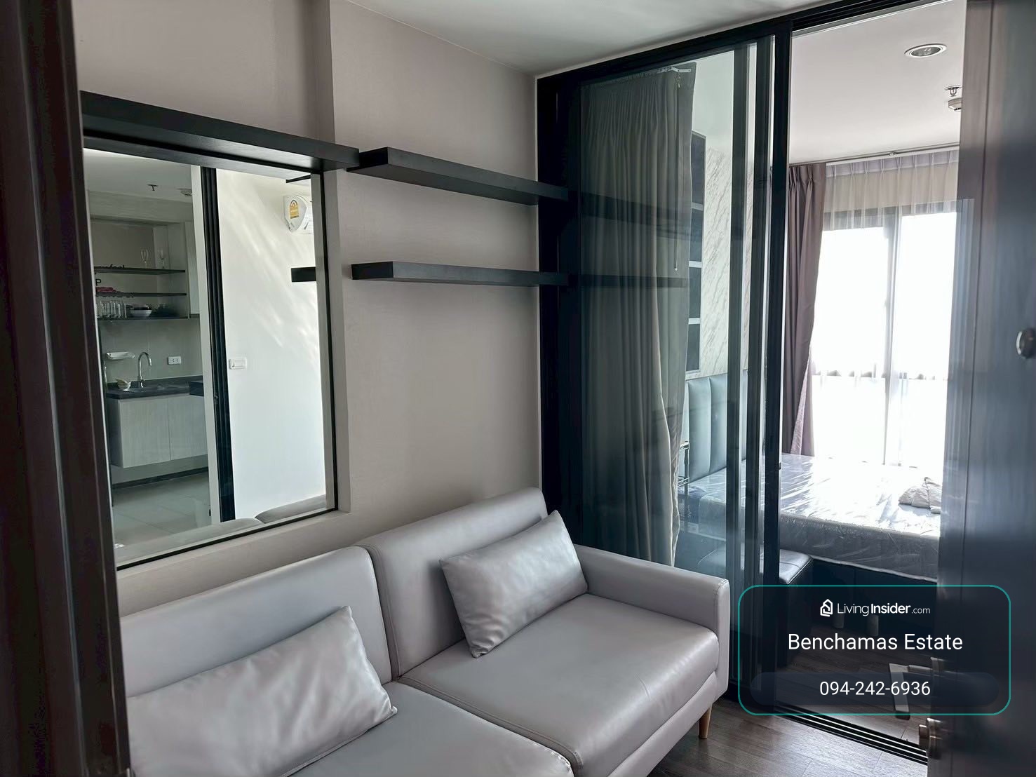 🔥ขายด่วน The Base Park West Sukhumvit 77 เดอะ เบส พาร์ค เวสต์ สุขุมวิท 77  ✨ ทำเลอ่อนนุช ชั้นสูงวิวเมืองสวย ใกล้ BTS อ่อนนุช – รูปที่ 3