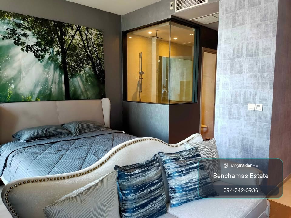 🔥For sale, cheaper than the project🔥 Ashton Silom Condo Ashton Silom ✨ Super luxury in the heart of the city. Fully decorated and luxurious, near BTS Chong Nonsi – รูปที่ 3