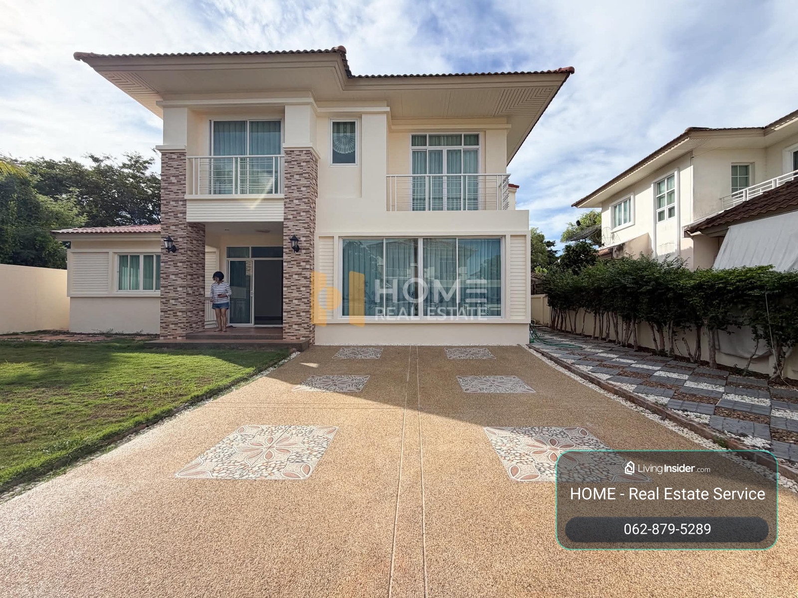 Corner house, newly renovated, lots of rooms, plenty of space around the house 🔥 The Water House Kanchanaphisek - Rama 2 / 7 bedrooms (for sale), The Water House Kanchanaphisek - Rama 2 / 7 Bedrooms (FOR SALE) BALL365 – รูปที่ 3