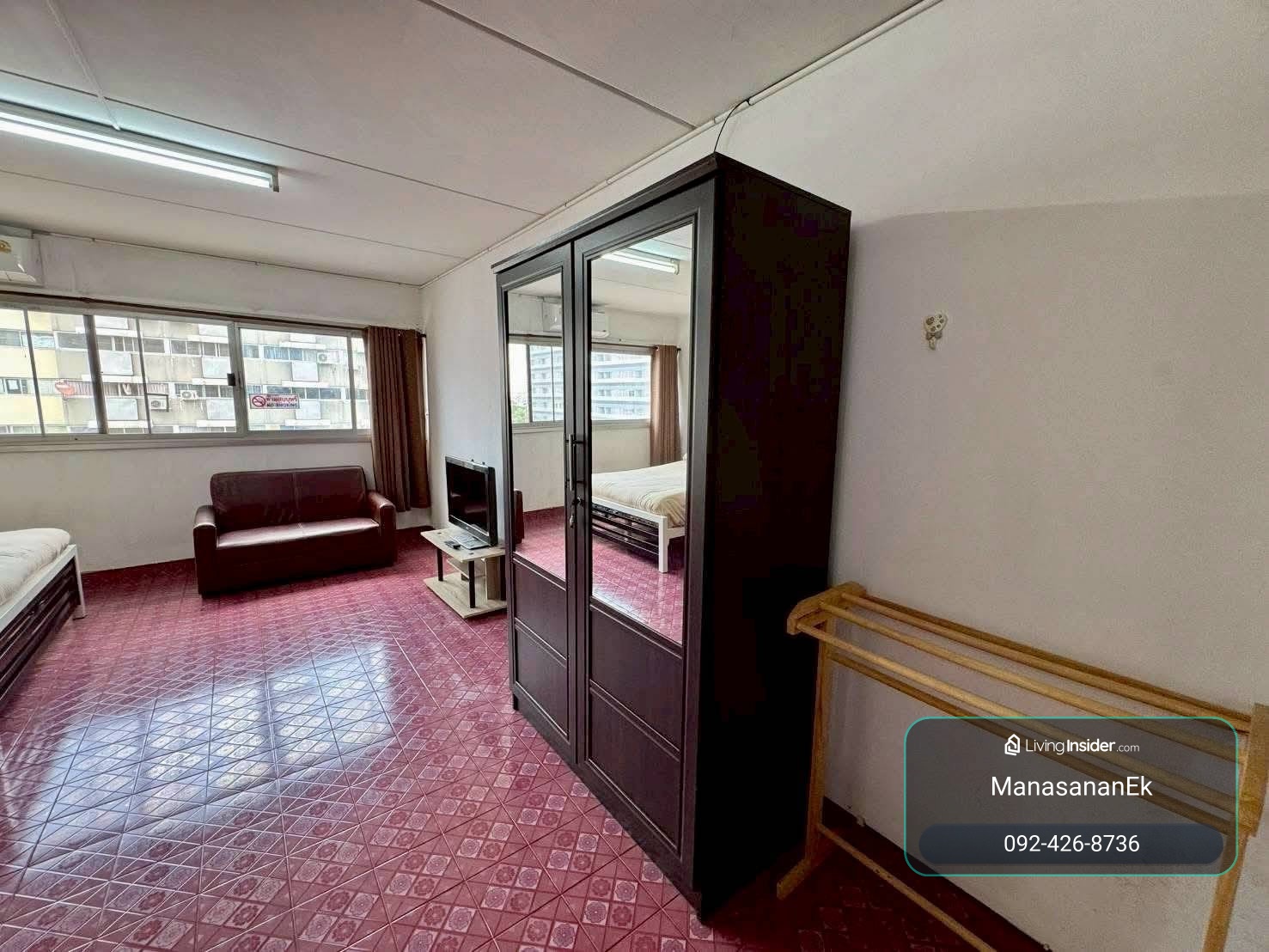 Cheap sale✨ Condo in the heart of the city, popular Muang Thong Thani, Building C8, ready to move in, fully furnished, near Impact Muang Thong Thani. – รูปที่ 3