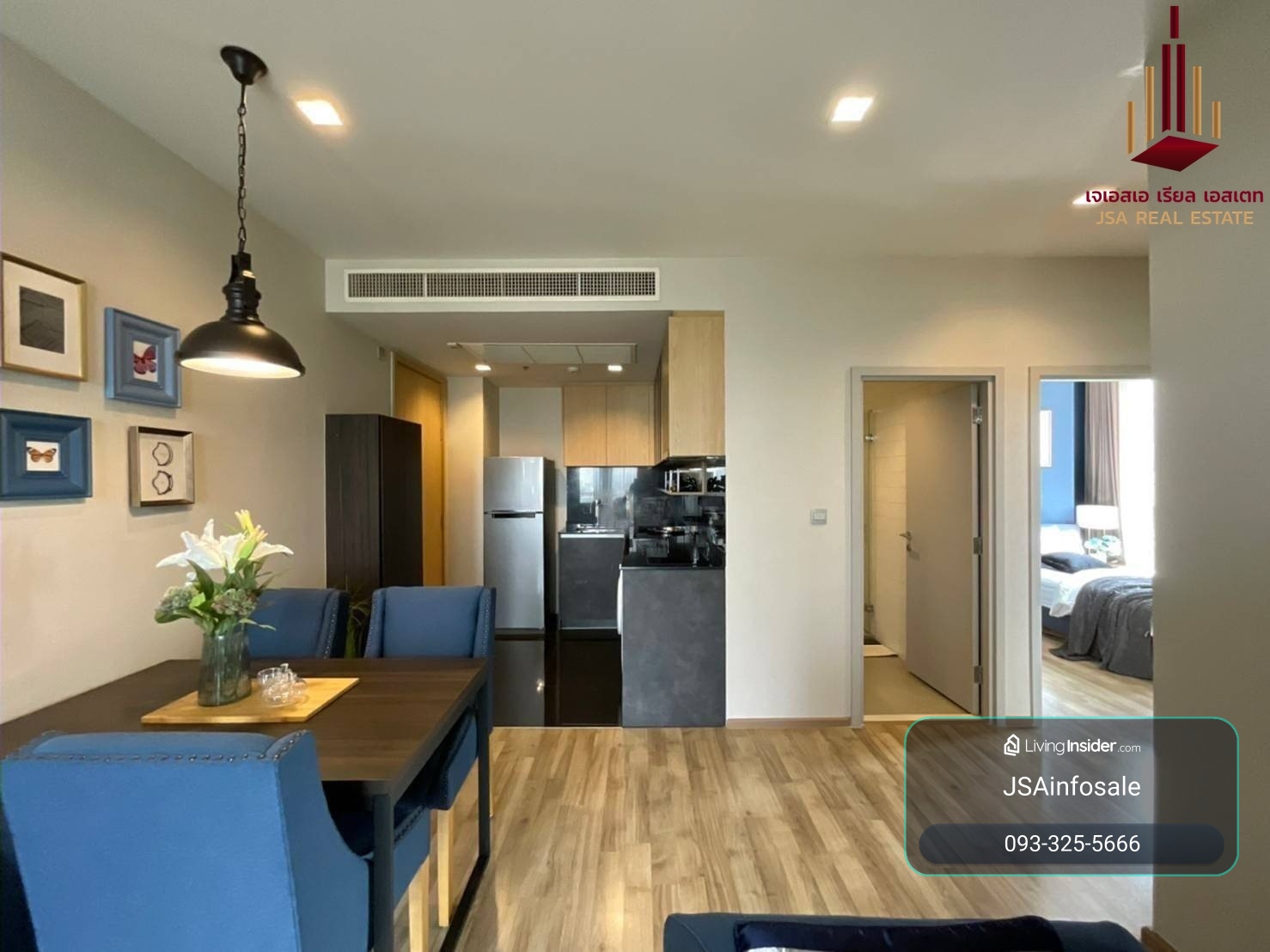 ✨ ขาย : The Line Jatujak - Mochit ✨ ห้องสวยพร้อมอยู่ วิวสวน 2 Bed 2 Bath 59 sqm. ราคาดี 10.50 ล้านบาท เท่านั้น ✨ – รูปที่ 2