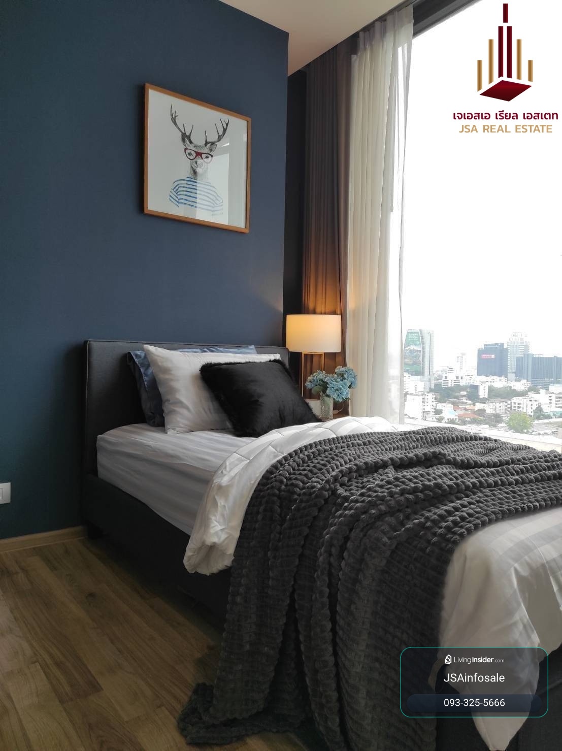 ✨ ขาย : The Line Jatujak - Mochit ✨ ห้องสวยพร้อมอยู่ วิวสวน 2 Bed 2 Bath 59 sqm. ราคาดี 10.50 ล้านบาท เท่านั้น ✨ – รูปที่ 4