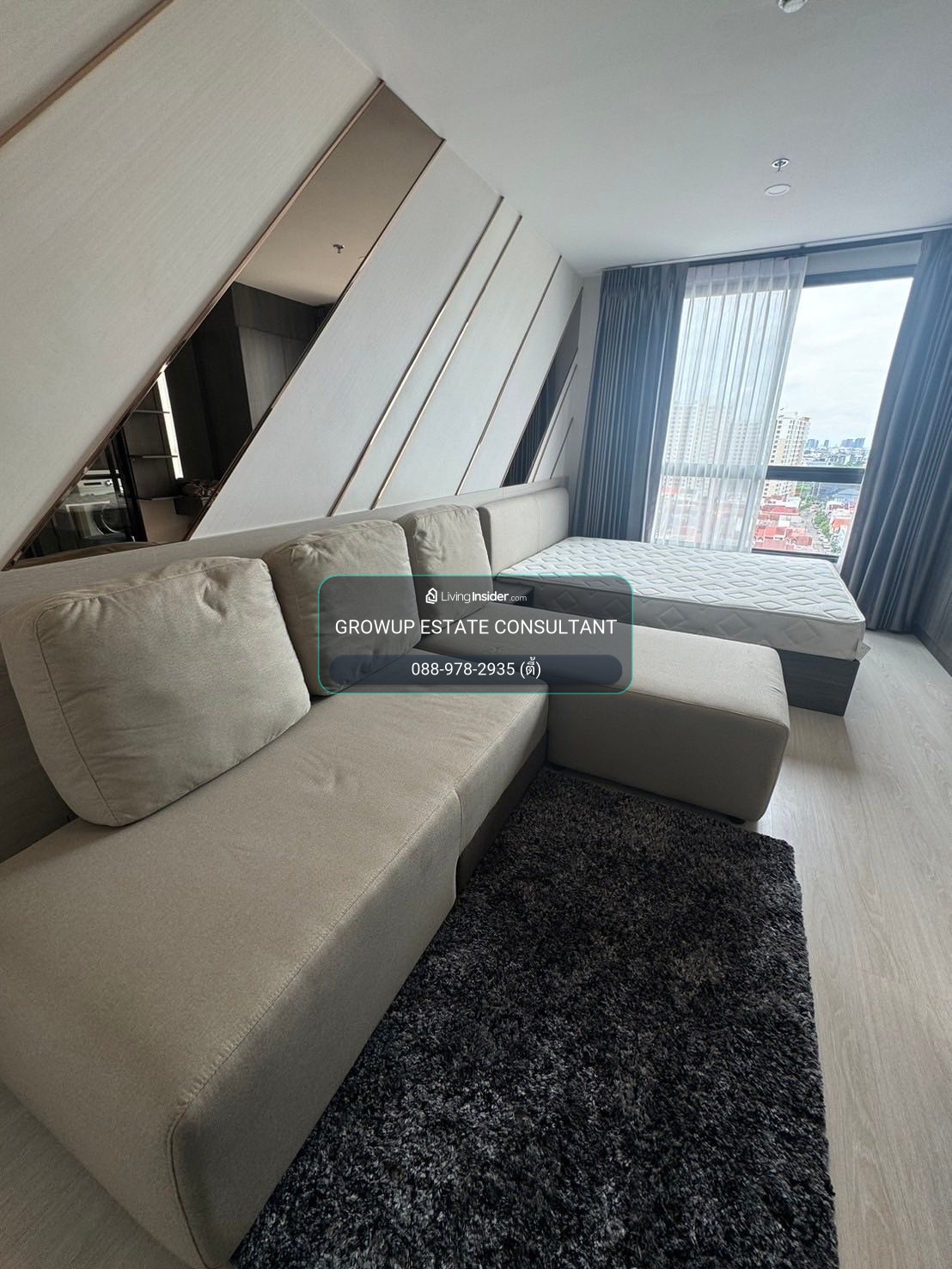P-3021_R ให้เช่า ! คอนโด Elio del nest  ห้องสวย พร้อมอยู่ ใกล้ BTS อุดมสุข – รูปที่ 2