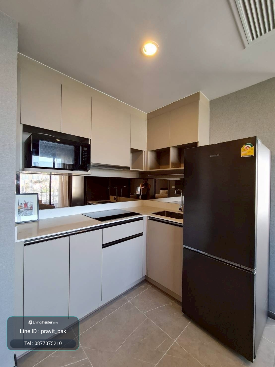 For rent, Coco Parc, next to MRT Khlong Toei, 0 meters, 2 bedrooms, 2 bathrooms, free room cleaning 4 times a month, best price in the building 0877075210 Boy – รูปที่ 4