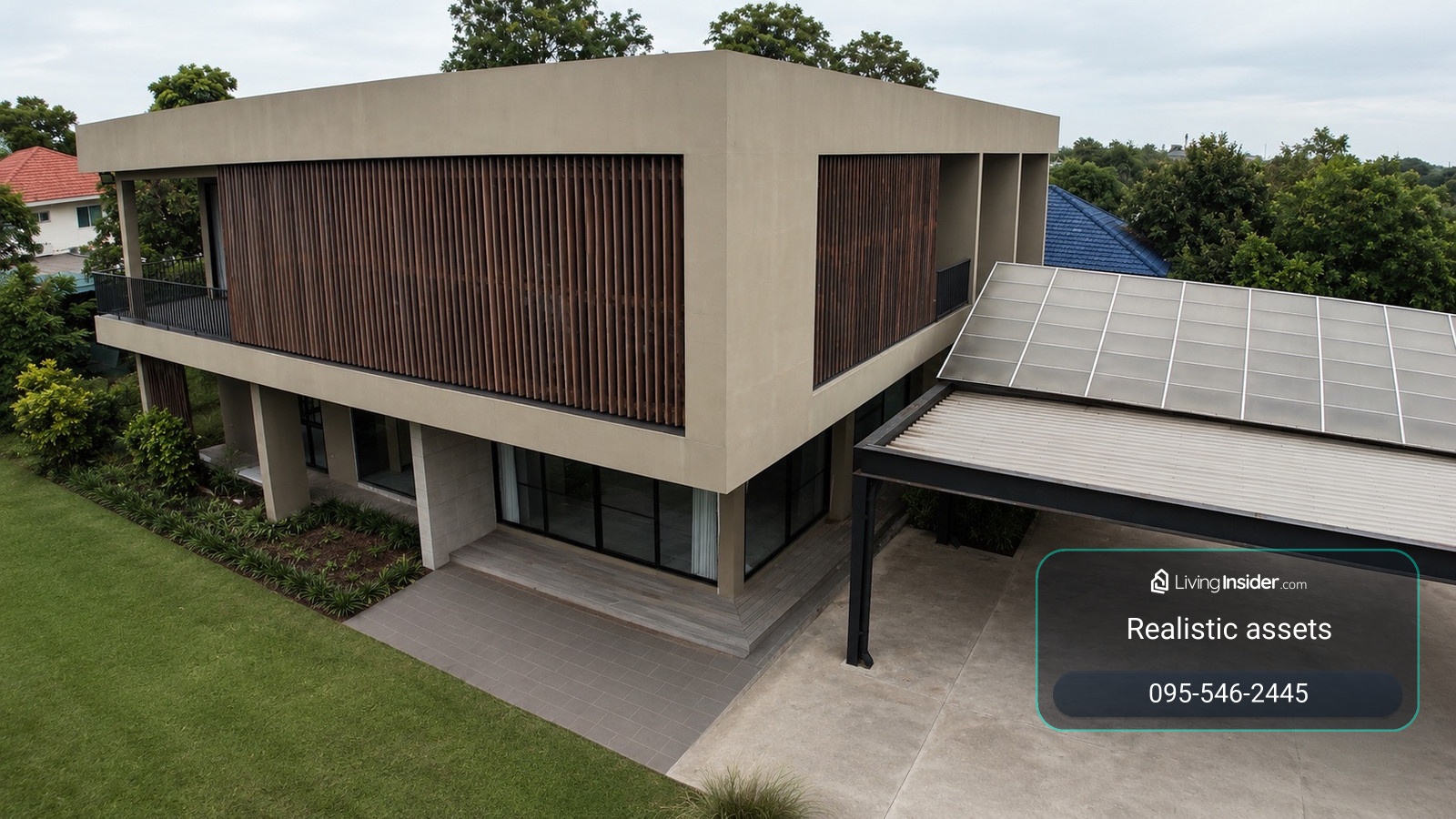 🏡 Modern Luxury House พื้นที่ 1 ไร่ 2 งาน บ้านเดี่ยวดีไซน์เรียบหรู บนทำเลศักยภาพ 📍 ต.แคราย อ.กระทุ่มแบน จ.สมุทรสาคร – รูปที่ 3