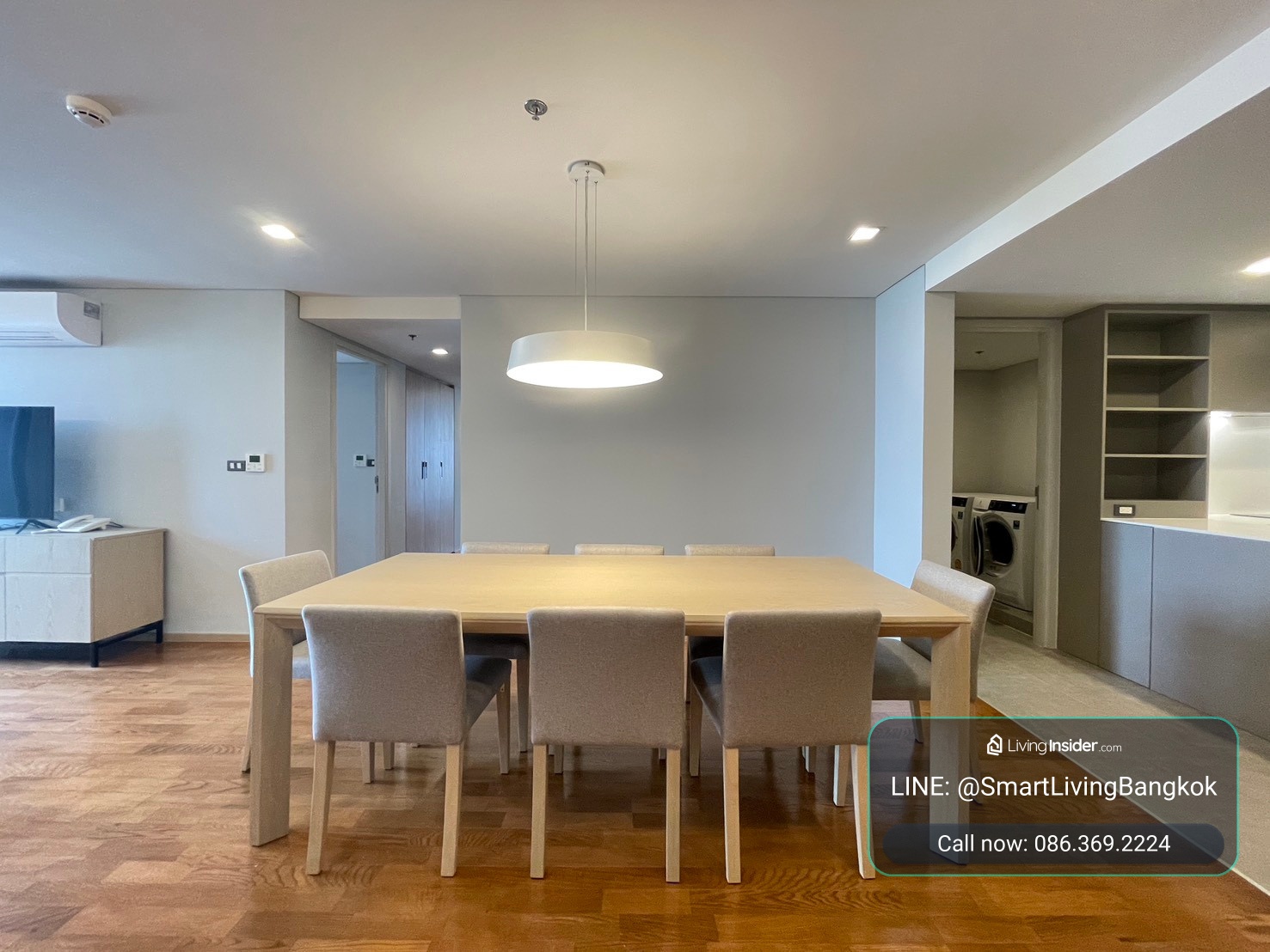 ให้เช่าอพาร์ตเมนต์หรู Piya Apartment (ปิยะ อพาร์ตเมนต์) ไซส์ครอบครัว 143 ตร.ม. 3 ห้องนอน ทำเล Interchange ใกล้ BTS อโศก และ MRT สุขุมวิท – รูปที่ 2