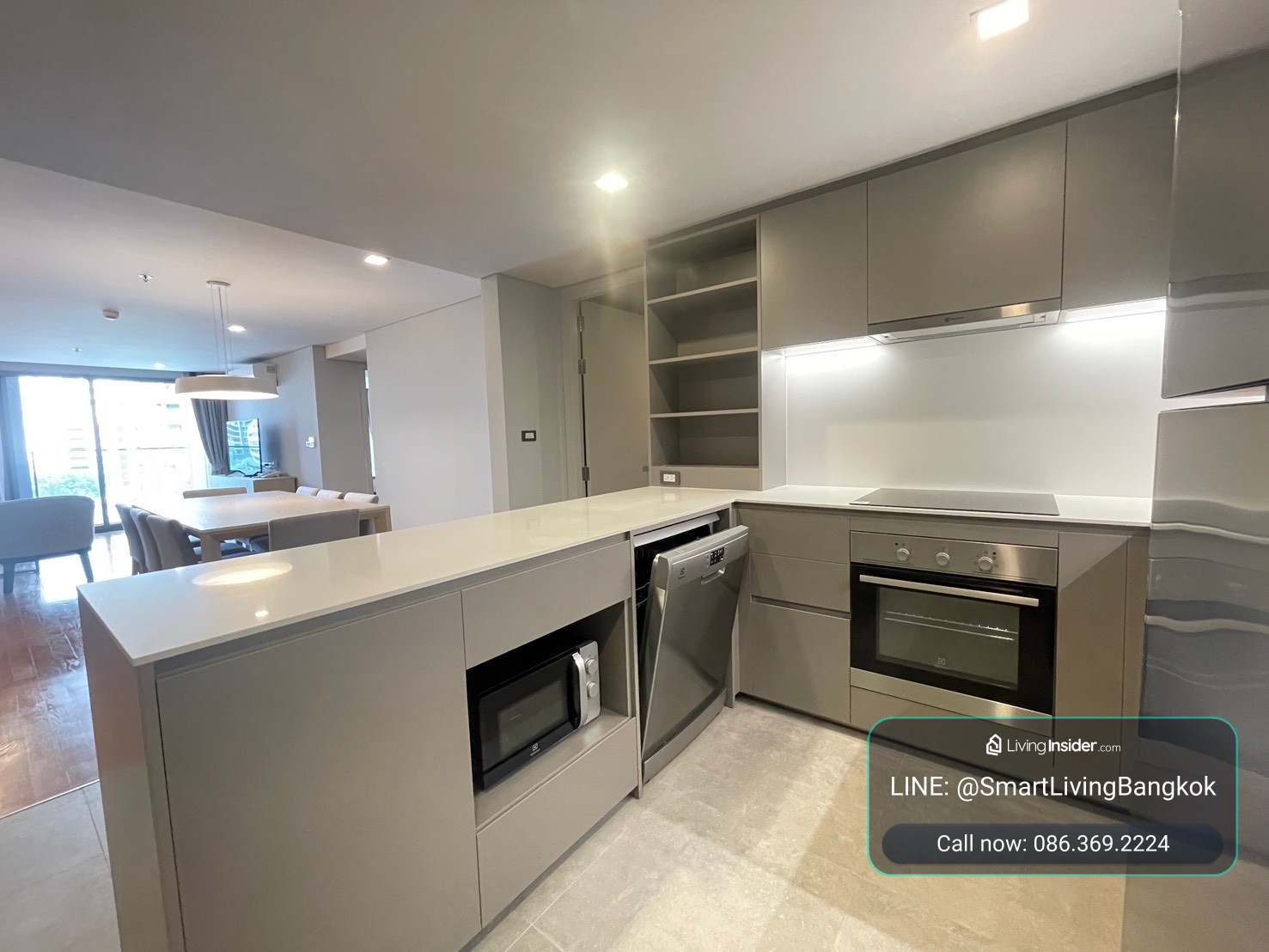 ให้เช่าอพาร์ตเมนต์หรู Piya Apartment (ปิยะ อพาร์ตเมนต์) ไซส์ครอบครัว 143 ตร.ม. 3 ห้องนอน ทำเล Interchange ใกล้ BTS อโศก และ MRT สุขุมวิท – รูปที่ 4