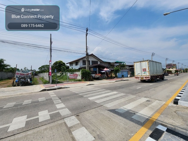 Sale land in Nong Chok, 573 square wah, back next to Saen Saep canal. Next to Liapwaree Road, good location, suitable for building a house on the water or a resort. – รูปที่ 2