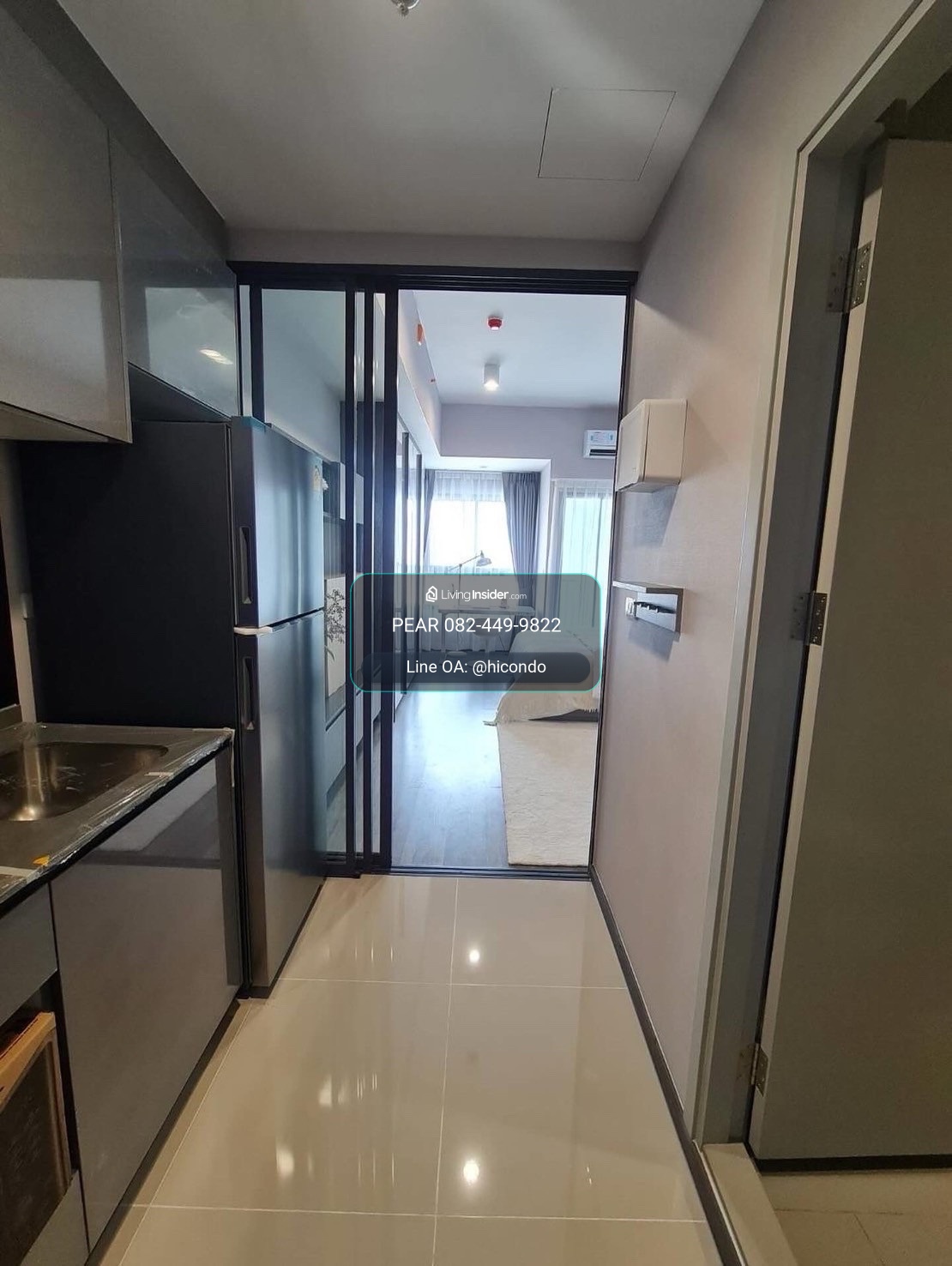 #ขายและเช่า IDEO CHULA SAMYAN สตูดิโอ เครื่องใช้ไฟฟ้าครบ | 082-4499822 – รูปที่ 4